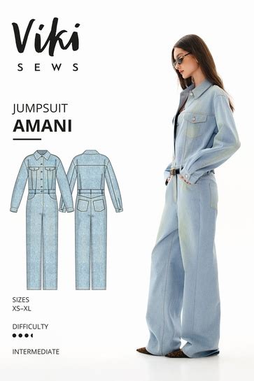 Amani Jumpsuit By Vikisews My Next Make