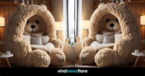 The Enchanting World Of Giant Teddy Bear Furniture