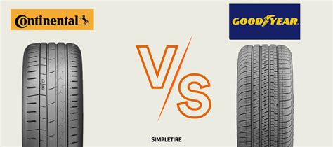Goodyear Ou Continental - Continental Tires Vs Goodyear Tires: Ultimate Grip and Durability ...