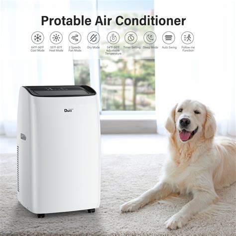 Duracomfort Coolingandheating Portable Air Conditioners 10200 Btu 14000