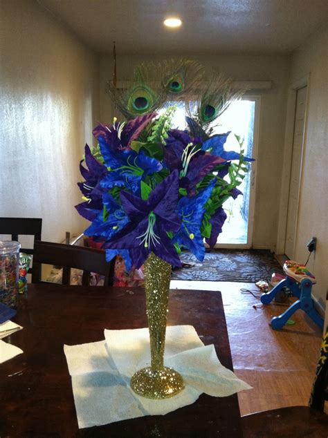 Peacock Wedding Centerpiece Peacock Wedding Centerpieces Peacock