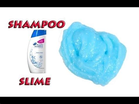 REAL !! Shampoo and Salt Slime, How to Make Slime with Only Shampoo and ...