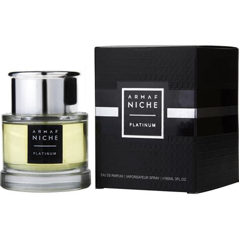 Eau De Parfum Spray Niche Platinum De Armaf En 90 ML Pour Homme