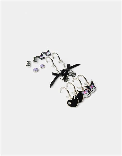 Pack 6 Pendientes Kuromi Bsk Teen Bershka