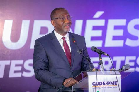 Journ Es Portes Ouvertes Du Gude Pme Le Ministre Souleymane