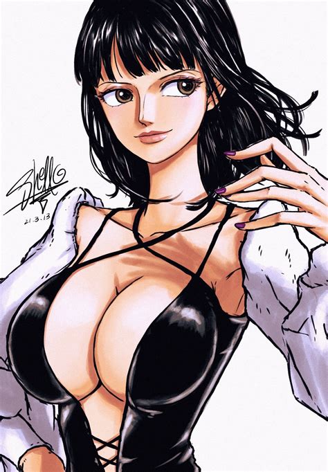 Nico Robin Breast Expansion Porn Photo