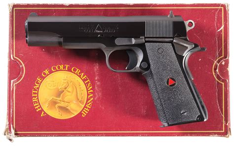 Colt Delta Elite Government Model Semi Automatic Pistol Rock Island