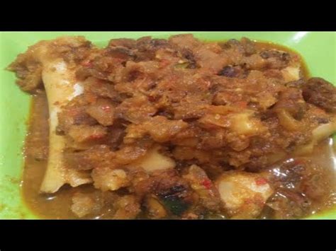 Bikin Nambah S Lera Makan Masakan Kikil Sapi Pedas Manis Youtube