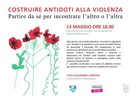 Costruire Antidoti Alla Violenza Unione Val D Enza