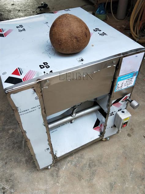 Automatic Coconut Husk Remover Coconut Shell Removing Machine