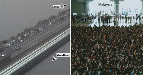 Massive traffic at Woodlands & Tuas checkpoints since Aug. 8, 2019