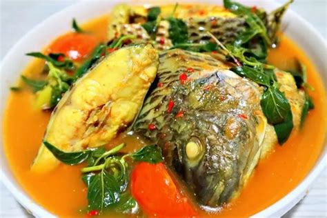 Resep Ikan Nila Bumbu Kuning Kemangi Dijamin Nagih Hallo Lifestyle