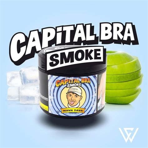 Capital Bra Shisha Tabak Wann Dann 25g Grüner Apfel Ice von Capital Bra