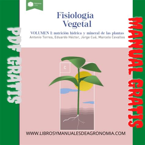 Fisiología Vegetal Volumen I Nutrición hídrica y mineral de las