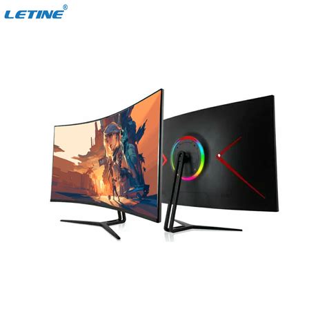 New Design 32 Inch Curved Computer Monitor 4K LED OEM ODM Flat Curved ...