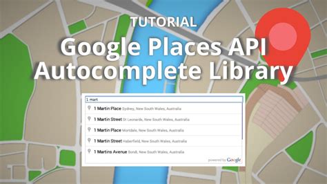 Tutorial How To Use Google Places Api Autocomplete Library In Your