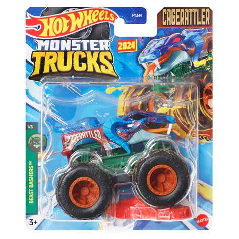 Hot Wheels Monster Trucks Scale Vehicle Mix Case Of
