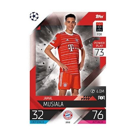 Buy Cards Jamal Musiala Bayern M Nchen Match Attax Topps