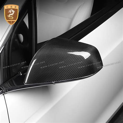 3m Adhesive Tape Carbon Fiber Car Real Side Rearview Mirror Covers For