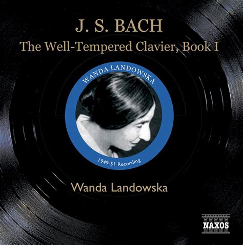 Wanda Landowska Bach The Well Tempered Clavier Book I CD Opus3a