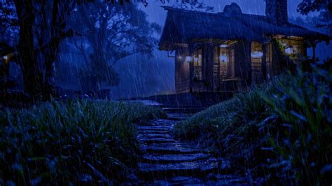 Barulho De Chuva E Trovoadas Para Dormir E Relaxar Som De Chuva Forte