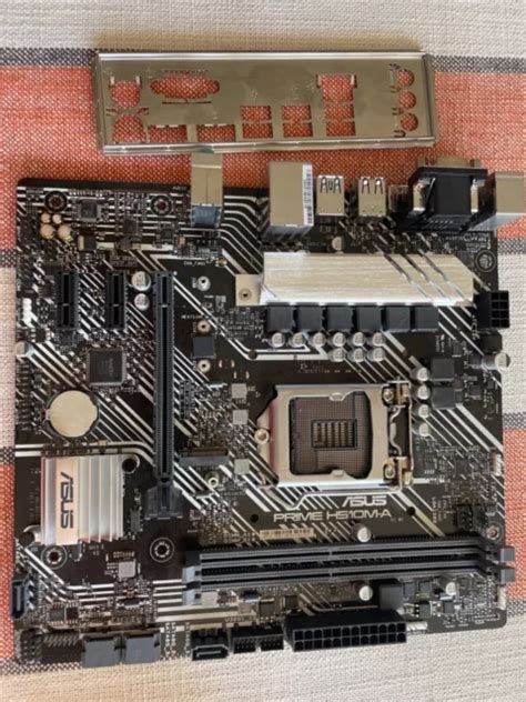 MSI H510M-A PRO Used, Comes with protective plate, Micro ATX, DDR4. £75 ...
