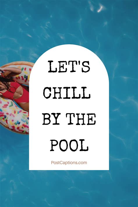 75 Best Pool Captions For Instagram Poolside Photos