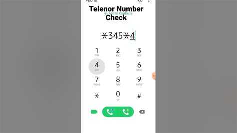 Telenor Sim Number Check Code 2022 2023 Youtube