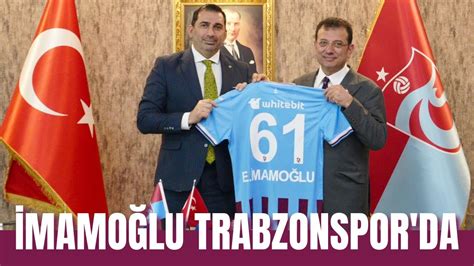 Ekrem İmamoğlu Trabzonspor da YouTube