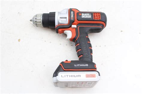 Black Decker MatriX Bdcdmt120 Cordless Drill Property Room