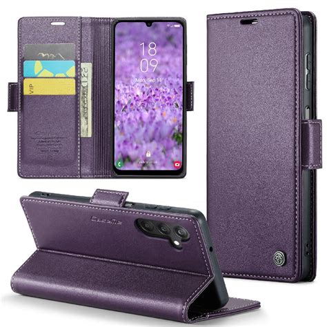 Caseme Case For Samsung Galaxy A G Anti Fraud Wallet Case Kickstand