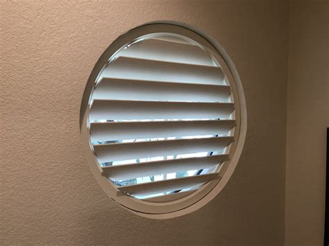 Caughlin Ranch Circular Window Shutters - Kempler Design