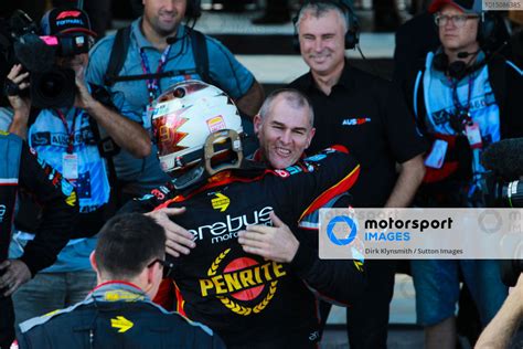 David Reynolds Erebus Motorsport Holden Celebrates Victory With His