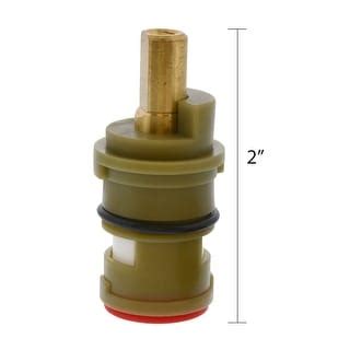 Jones Stephens 141627 Hot Ceramic Stem For Glacier Bay And AquaSource White Bed Bath