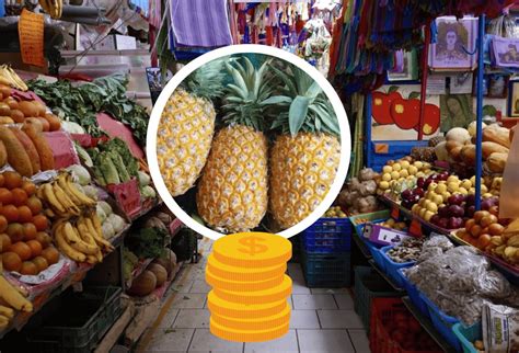 Inestable precio de la piña en mercados de Veracruz