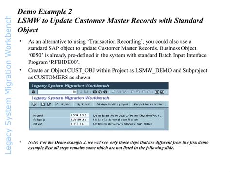 Legacy System Migration Workbench 3