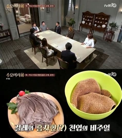 예능리뷰 ‘수요미식회 이현우 “천엽 걸레 같이 생겨서 먹는 건가 싶었다” ‘격한 공감 천지현 기자 톱스타뉴스