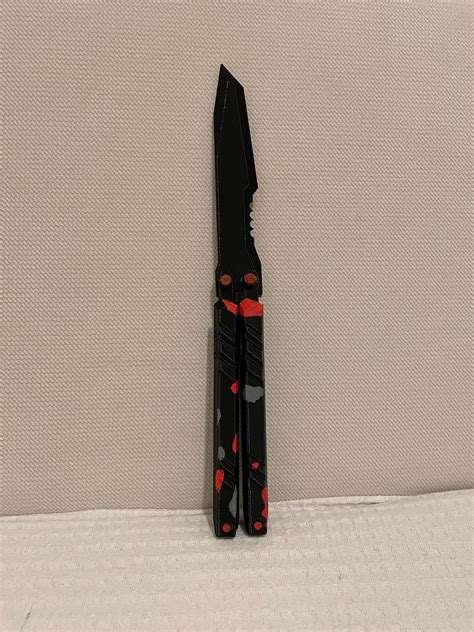 Valorant Recon Knife Valorant Butterfly Knife 3D Printed Etsy