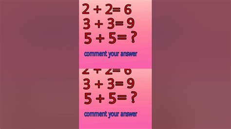 Can You Solve This Answer 👍🤒🥴🤔 Maths Canyouanswer Canyousolve Youtube