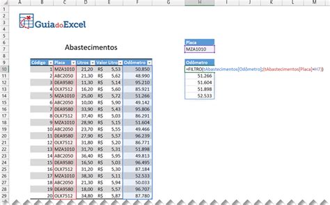 Retornar Vários Resultados no Excel Guia do Excel