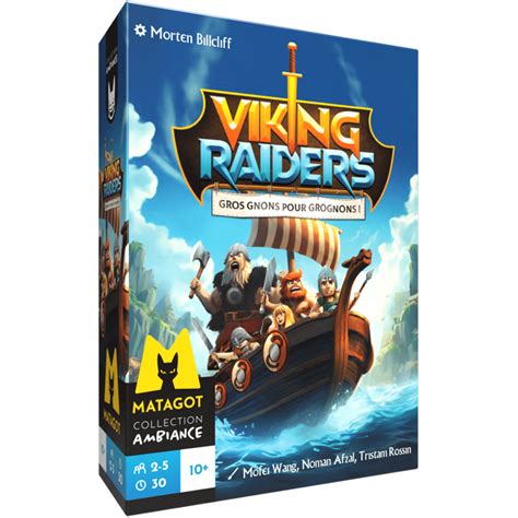 Acheter Viking Raiders Matagot Jeux De Soci T Le Passe Temps