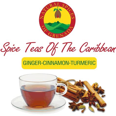 Ginger Cinnamon Turmeric Tea Spiceteasofthecaribbean