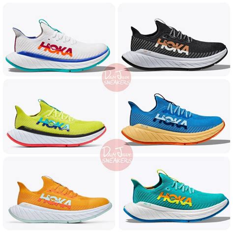 Jual Sepatu Hoka One One Carbon X3 X 3 Running Shoes Marathon Lari