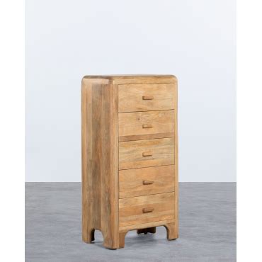 Commode En Manguier Avec Tiroirs Reichel Themasie