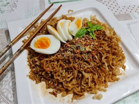 Pancit Canton With Egg Instant Yan YouTube