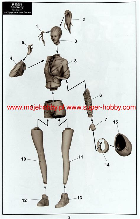 Hot Rider Resin Figure Model Do Sklejania Meng Model SPS