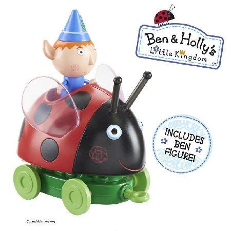 childs toys ben and holly ben and holly push along vehicle gaston w ben