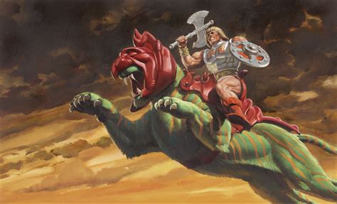 Monster Brains Masters Of The Universe Paintings By Earl Norem