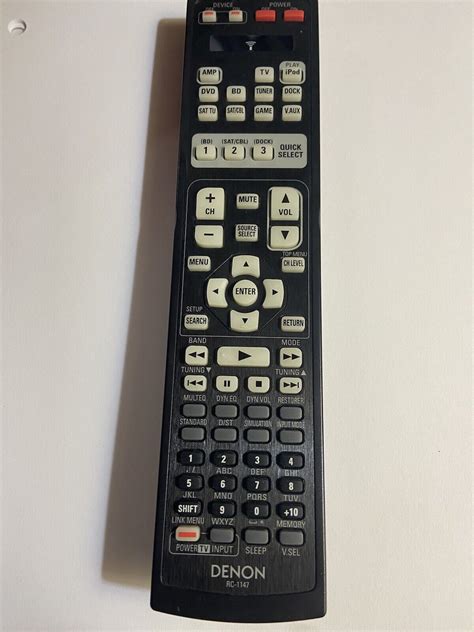 Denon Remote RC 1147 AVR 1611 AVR 591 D X1000BD DBP 2012UD EBay