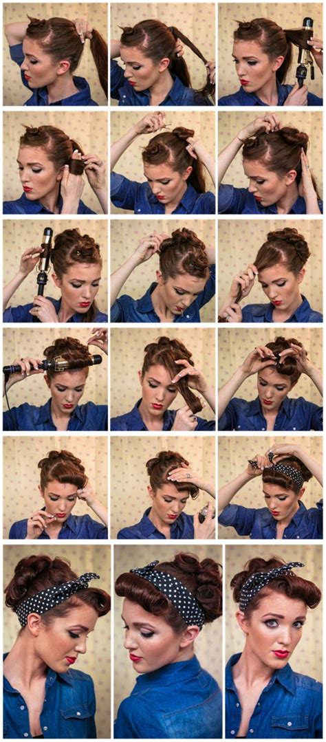 10 Inspiring 1950 Hairstyles Tutorial Photos Cool Hairstyles